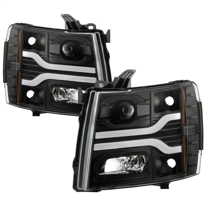 Spyder Chevy Silverado 1500 07-13/2500HD/3500HD 07-14 LED Black PRO-YD-CS07V3PL-BK Spyder Chevy Silverado 1500 07-13/2500HD/3500HD 07-14 LED Black PRO-YD-CS07V3PL-BK