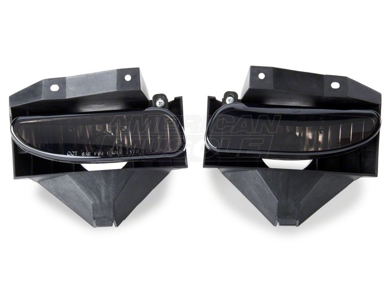 Raxiom 99-04 Ford Mustang Excluding Cobra Fog Lights- Smoked Raxiom 99-04 Ford Mustang Excluding Cobra Fog Lights- Smoked