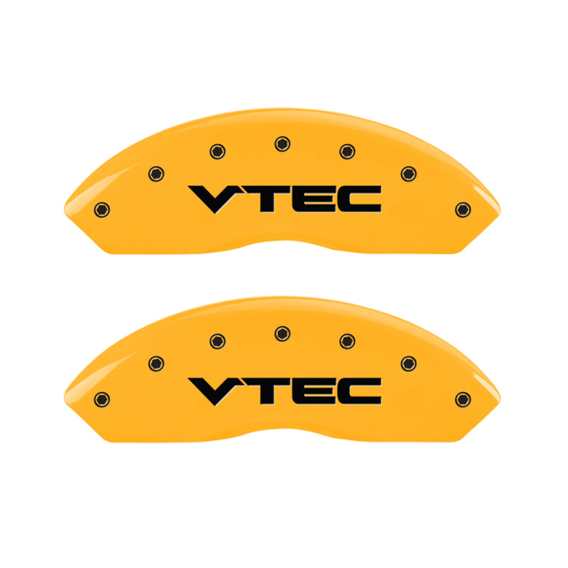 MGP 4 Caliper Covers Engraved Front & Rear Vtech Yellow finish black ch MGP 4 Caliper Covers Engraved Front & Rear Vtech Yellow finish black ch