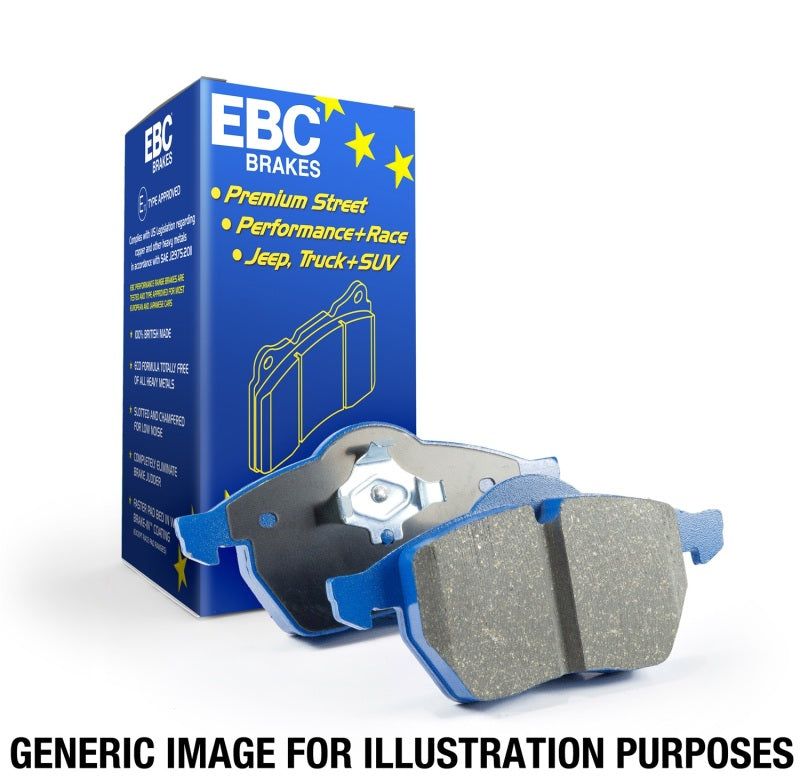 EBC 08-10 Pontiac G8 3.6 Bluestuff Rear Brake Pads EBC 08-10 Pontiac G8 3.6 Bluestuff Rear Brake Pads