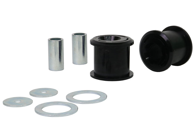 Whiteline Plus 6/09+ Front Control Arm Lwr Inner Rear Bushing Kit Caster Correction Whiteline Plus 6/09+ Front Control Arm Lwr Inner Rear Bushing Kit Caster Correction