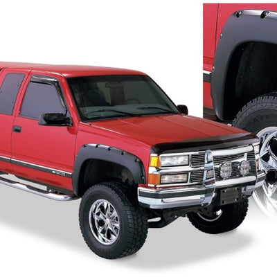 Bushwacker 88-99 Chevy C1500 Pocket Style Flares 4pc - Black