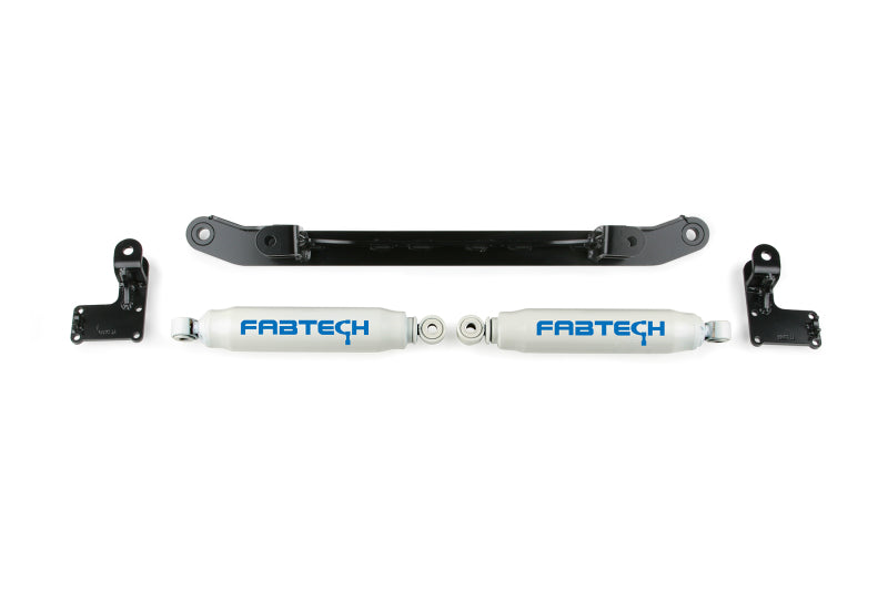 Fabtech 07-14 GM C/K1500 2WD/4WD Dual Steering Stabilizer System w/Perf. Shocks Fabtech 07-14 GM C/K1500 2WD/4WD Dual Steering Stabilizer System w/Perf. Shocks