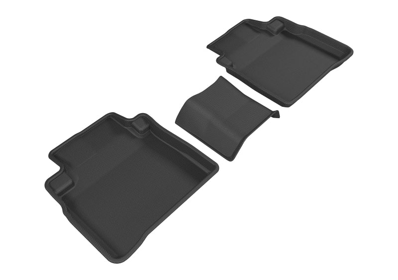 3D MAXpider 2016-2019 Nissan Maxima Kagu 2nd Row Floormats - Black 3D MAXpider 2016-2019 Nissan Maxima Kagu 2nd Row Floormats - Black