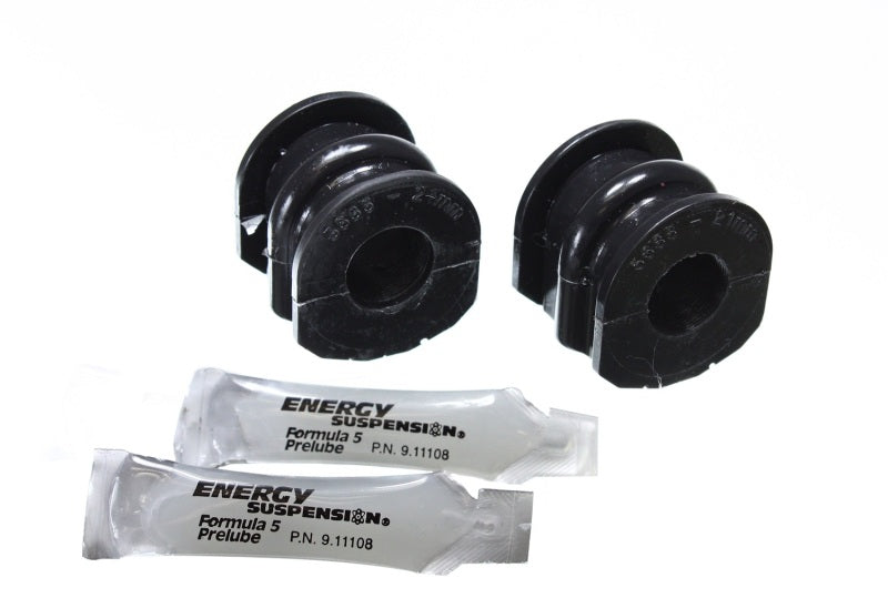 Energy Suspension 03-07 Infiniti G-35 Coupe RWD / 02-09 350Z Black 21mm Rear Sway Bar Frame Bushings Energy Suspension 03-07 Infiniti G-35 Coupe RWD / 02-09 350Z Black 21mm Rear Sway Bar Frame Bushings