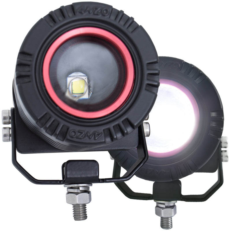 ANZO Universal Adjustable Round LED Light ANZO Universal Adjustable Round LED Light