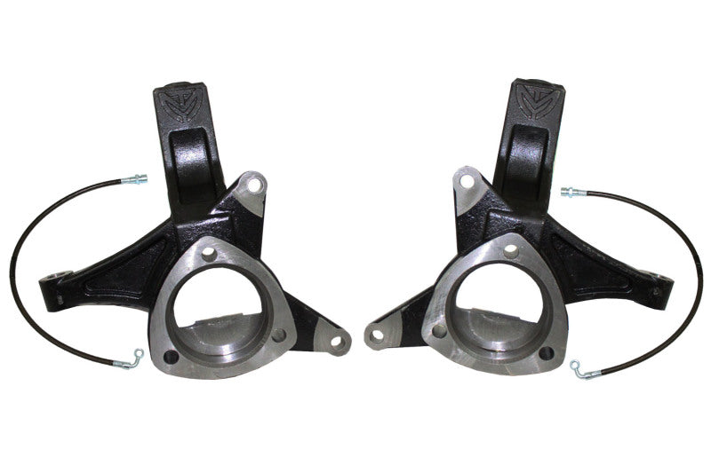 MaxTrac 07-16 GM C1500 2WD 4.5in Front Lift Spindles w/Extended DOT Compliant Brake Lines MaxTrac 07-16 GM C1500 2WD 4.5in Front Lift Spindles w/Extended DOT Compliant Brake Lines