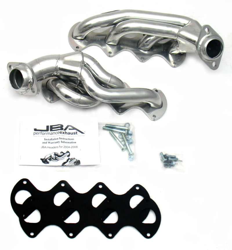 JBA 04-10 Ford F-150 5.4L 3V 1-5/8in Primary Raw 409SS Cat4Ward Header JBA 04-10 Ford F-150 5.4L 3V 1-5/8in Primary Raw 409SS Cat4Ward Header