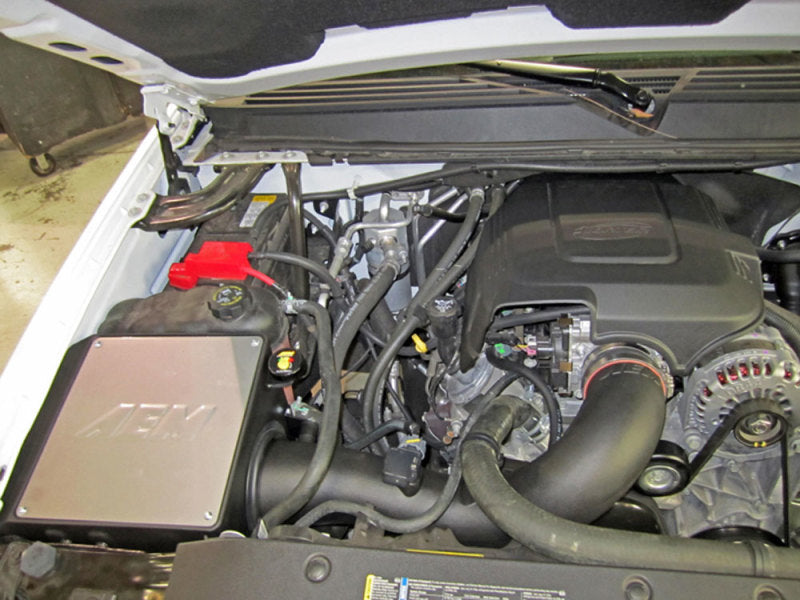 AEM 09-10 GM Silverado/Seirra 5.3L-V8 Silver Brute Force Air Intake AEM 09-10 GM Silverado/Seirra 5.3L-V8 Silver Brute Force Air Intake
