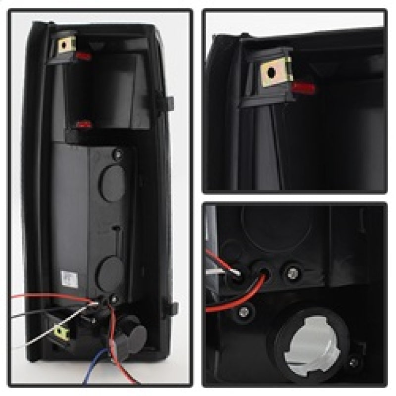 xTune Yukon Denali 99-00 LED Tail Lights Black Smoked ALT-JH-CCK88-LED-BKSM xTune Yukon Denali 99-00 LED Tail Lights Black Smoked ALT-JH-CCK88-LED-BKSM