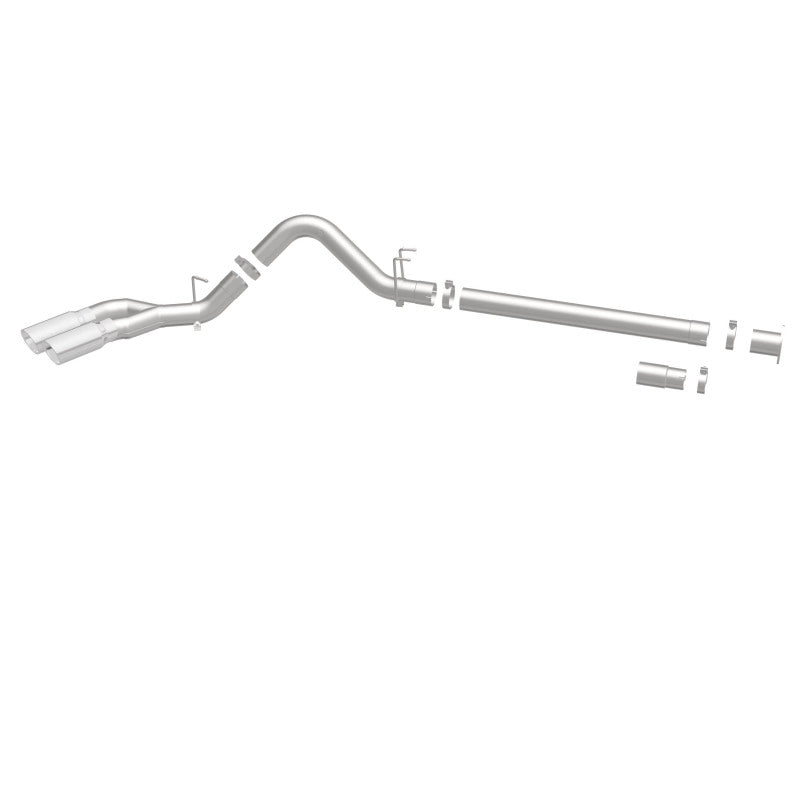 MagnaFlow 08-17 Ford F-250/F-350/F-450 4.6L/6.7 DPF-Back SS 4in Dual Single Passenger Side Rear Exit MagnaFlow 08-17 Ford F-250/F-350/F-450 4.6L/6.7 DPF-Back SS 4in Dual Single Passenger Side Rear Exit