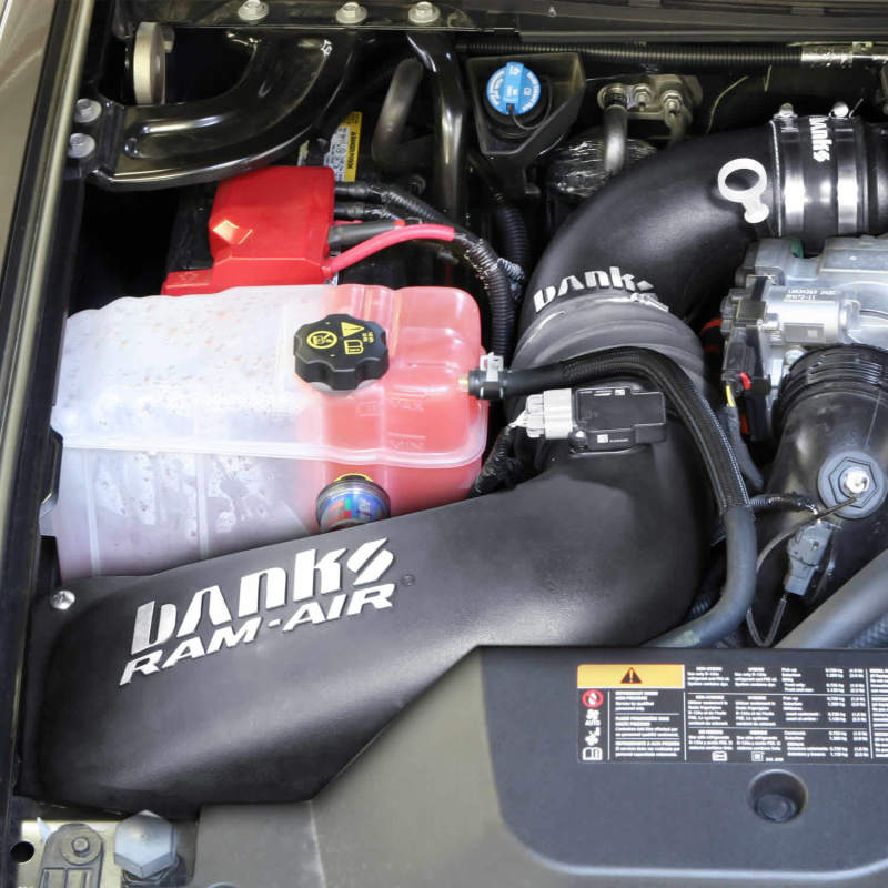 Banks Power 15 Chevy 6.6L LML Ram-Air Intake System - Dry Filter Banks Power 15 Chevy 6.6L LML Ram-Air Intake System - Dry Filter