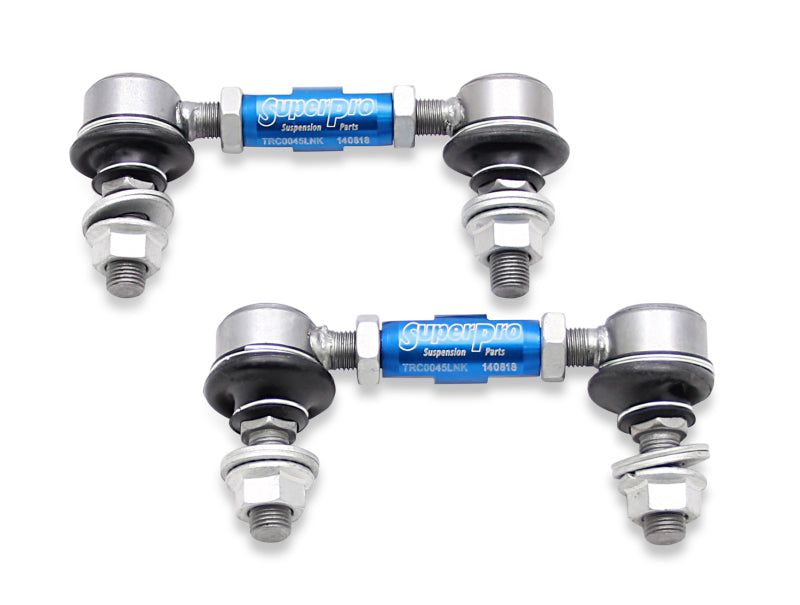 SuperPro 1997 Chevrolet Corvette 0 Front HD Adjustable End Link Set (12mm Studs 100mm-120mm Length) SuperPro 1997 Chevrolet Corvette 0 Front HD Adjustable End Link Set (12mm Studs 100mm-120mm Length)