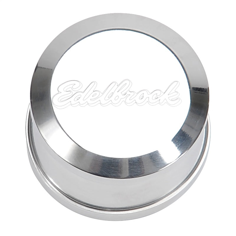 Edelbrock Billet Aluminum Breather w/ Polished Finish Edelbrock Billet Aluminum Breather w/ Polished Finish