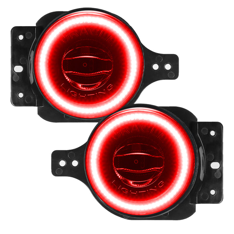 Oracle Jeep Wrangler JL/JT Sport High Performance W LED Fog Lights - w/o Controller SEE WARRANTY Oracle Jeep Wrangler JL/JT Sport High Performance W LED Fog Lights - w/o Controller SEE WARRANTY