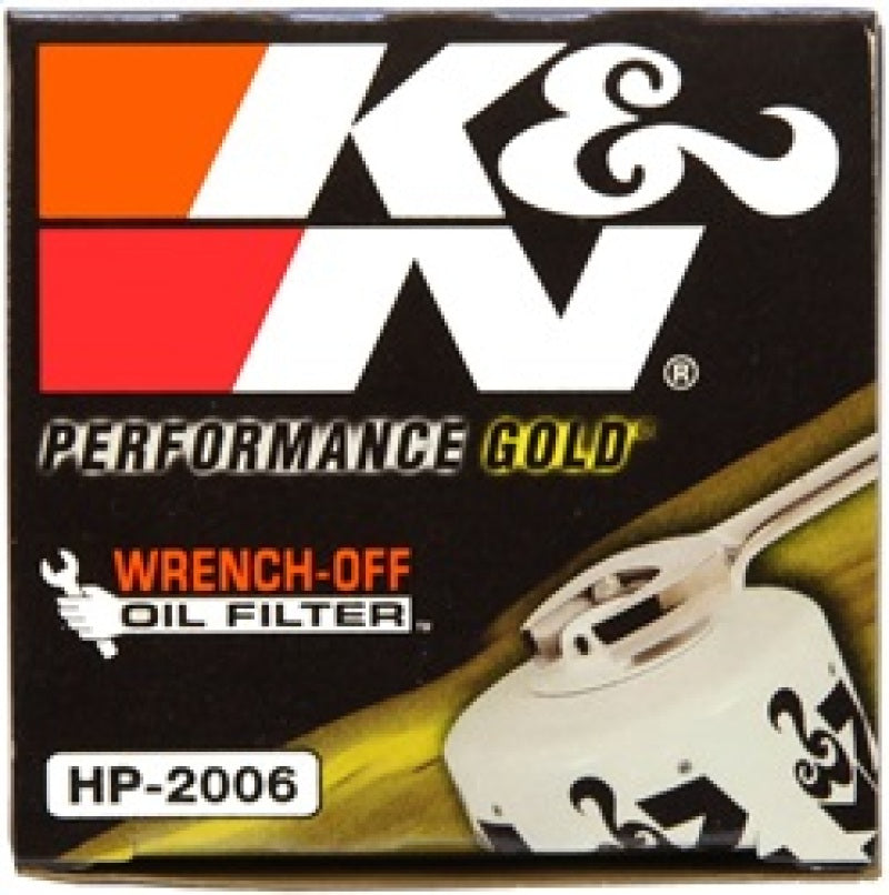 K&N Universal Performance Gold Oil Filter K&N Universal Performance Gold Oil Filter