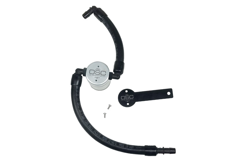 J&L 2019-2024 Dodge Ram 1500 5.7L Oil Separator 3.0 Passenger Side - Clear Anodized J&L 2019-2024 Dodge Ram 1500 5.7L Oil Separator 3.0 Passenger Side - Clear Anodized