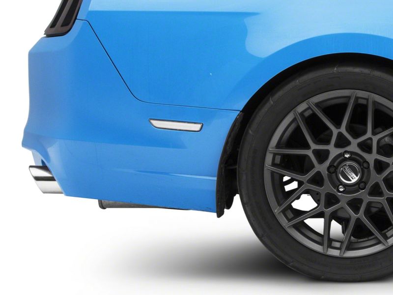 Raxiom10-14 Ford Mustang Axial Series LED Side and Quarter Marker Lights- Clear Raxiom10-14 Ford Mustang Axial Series LED Side and Quarter Marker Lights- Clear