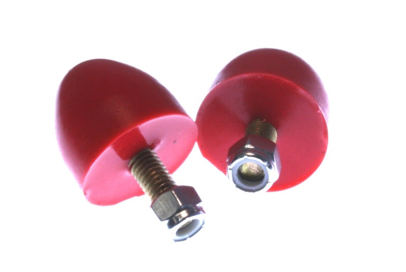 Energy Suspension Sm. Gen Purpose Bump Stops (2) - Red Energy Suspension Sm. Gen Purpose Bump Stops (2) - Red
