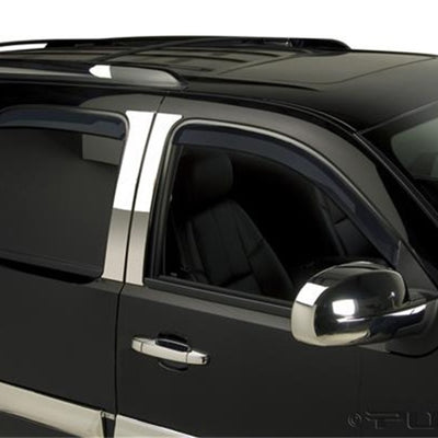 Putco 14-14 Chevrolet Silverado HD - Ext Cab (Set of 4) Element Tinted Window Visors
