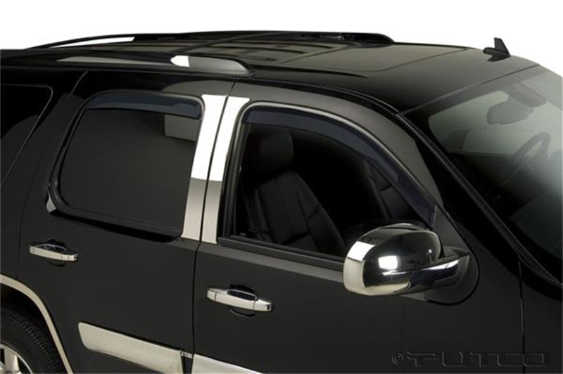 Putco 14-14 Chevrolet Silverado HD - Ext Cab (Set of 4) Element Tinted Window Visors Putco 14-14 Chevrolet Silverado HD - Ext Cab (Set of 4) Element Tinted Window Visors