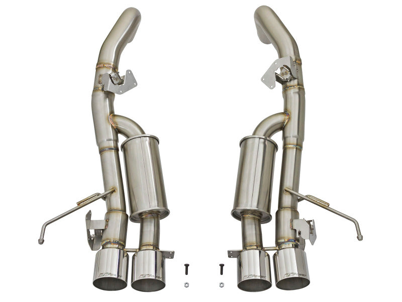 aFe MACHForce XP 3in-2 1/2in Axle Back 304SS Exhaust w/ Polished Tips 14-17 Chevy Corvette V8-6.2L aFe MACHForce XP 3in-2 1/2in Axle Back 304SS Exhaust w/ Polished Tips 14-17 Chevy Corvette V8-6.2L