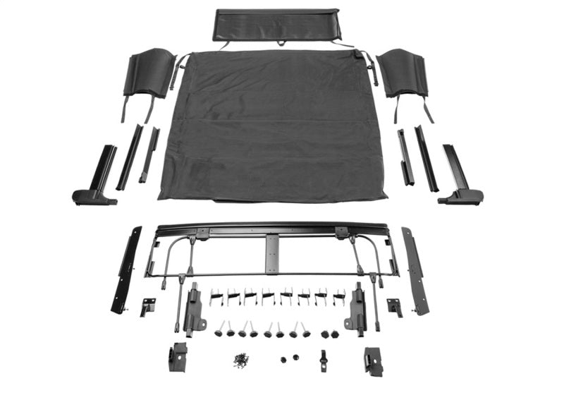 Rampage 20-22 Jeep Gladiator Trailview Fastback - Black Diamond Rampage 20-22 Jeep Gladiator Trailview Fastback - Black Diamond