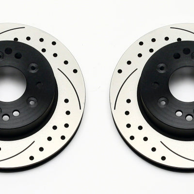 Wilwood Rotor Kit Rear-Drilled 65-82 Corvette C2/C3 (1Pc Rotors)