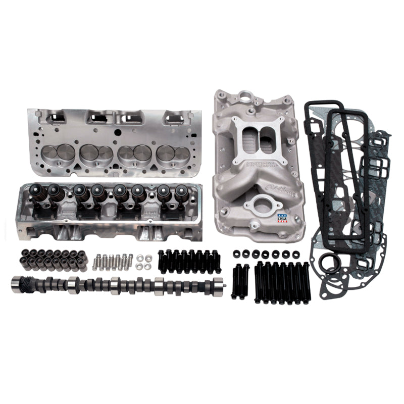 Edelbrock 410Hp Total Power Package Top-End Kit 1955 And Later SB-Chevy Edelbrock 410Hp Total Power Package Top-End Kit 1955 And Later SB-Chevy