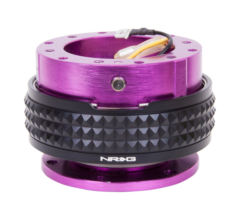 NRG Quick Release Kit - Pyramid Edition - Purple Body / Black Pyramid Ring NRG Quick Release Kit - Pyramid Edition - Purple Body / Black Pyramid Ring
