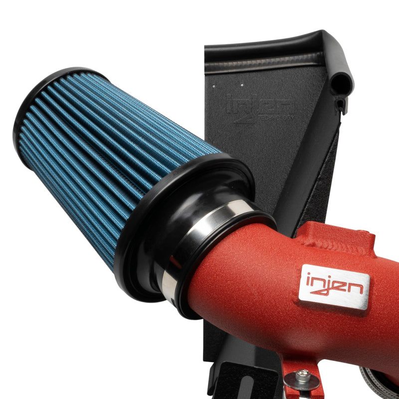 Injen 21-22 Toyota Supra 2.0L 4 Cyl. SP Short Ram Air Intake System - Wrinkle Red Injen 21-22 Toyota Supra 2.0L 4 Cyl. SP Short Ram Air Intake System - Wrinkle Red
