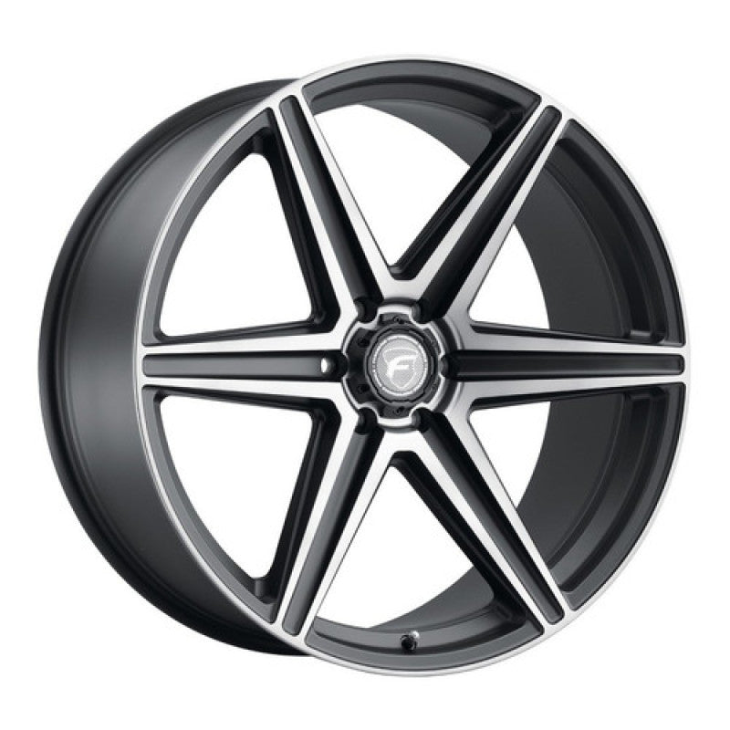 Forgestar X6 24x10 / 6x135 BP / ET25 / 6.5in BS Satin Black Wheel Forgestar X6 24x10 / 6x135 BP / ET25 / 6.5in BS Satin Black Wheel