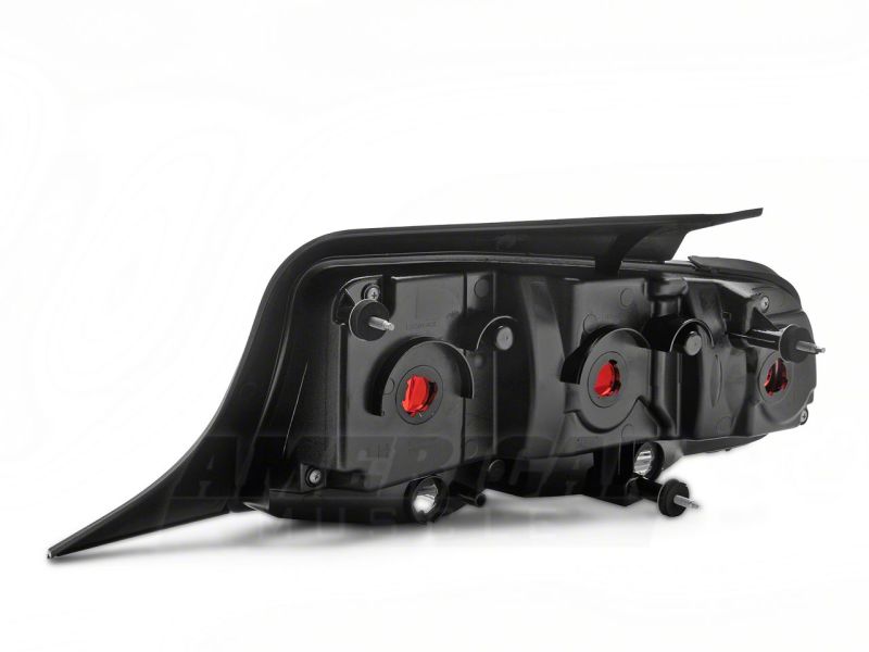 Raxiom 10-12 Ford Mustang Aero Tail Lights- Blk Housing (Smoked Lens) Raxiom 10-12 Ford Mustang Aero Tail Lights- Blk Housing (Smoked Lens)