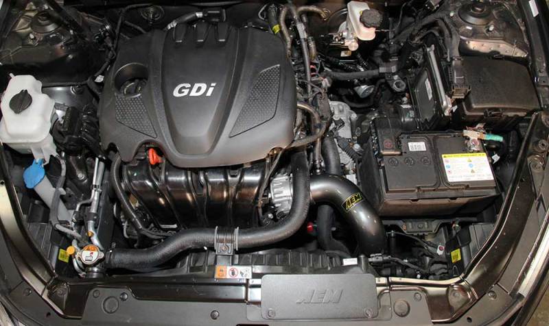 AEM 2011-2014 Hyundai Sonata/Kia Optima 2.4L L4 - Cold Air Intake System AEM 2011-2014 Hyundai Sonata/Kia Optima 2.4L L4 - Cold Air Intake System