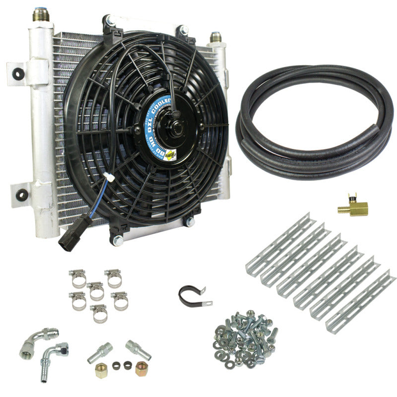 BD Diesel Xtruded Trans Oil Cooler - 1/2 inch Cooler Lines BD Diesel Xtruded Trans Oil Cooler - 1/2 inch Cooler Lines