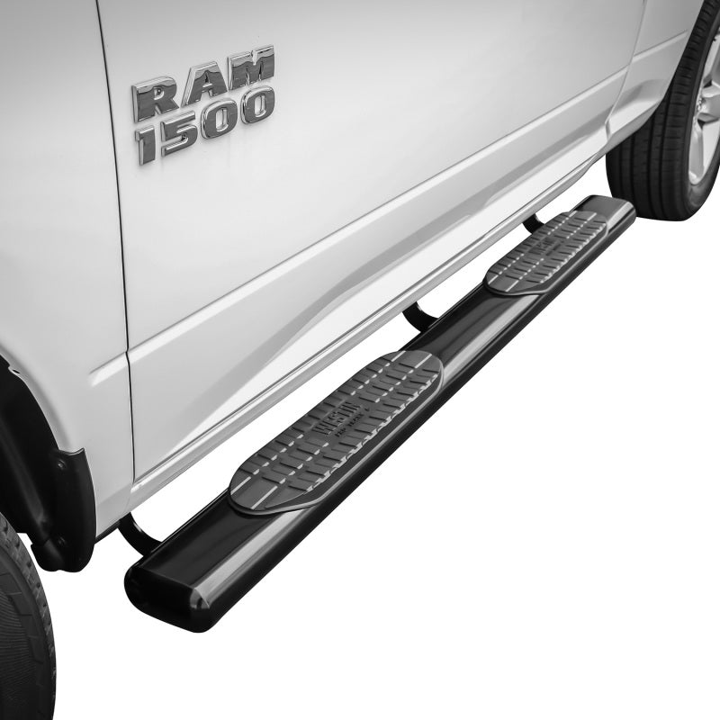 Westin 2009-2018 Dodge/Ram 1500 Quad Cab PRO TRAXX 6 Oval Nerf Step Bars - Black Westin 2009-2018 Dodge/Ram 1500 Quad Cab PRO TRAXX 6 Oval Nerf Step Bars - Black