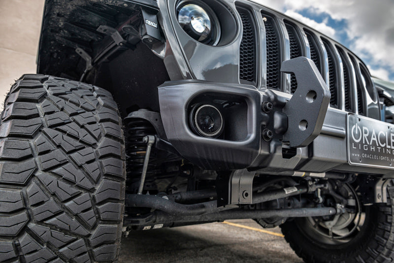 Oracle Jeep Wrangler JL/Gladiator JT Sport High Performance W LED Fog Lights - Red SEE WARRANTY Oracle Jeep Wrangler JL/Gladiator JT Sport High Performance W LED Fog Lights - Red SEE WARRANTY