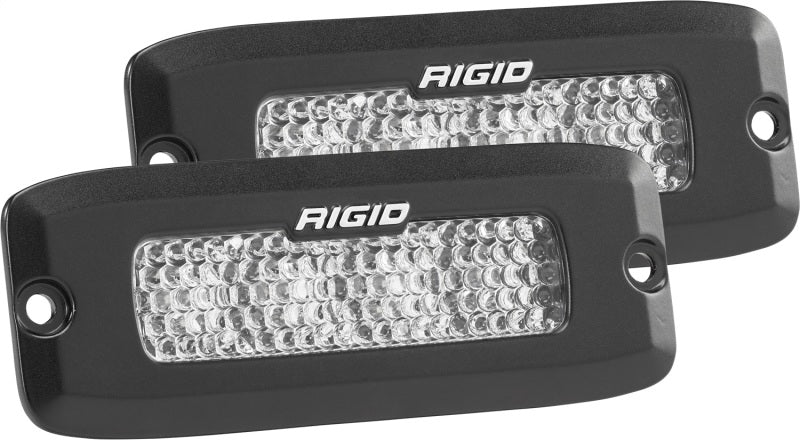 Rigid Industries SRQ - 60 Deg. Lens - White - Flush Mount - Set of 2 Rigid Industries SRQ - 60 Deg. Lens - White - Flush Mount - Set of 2