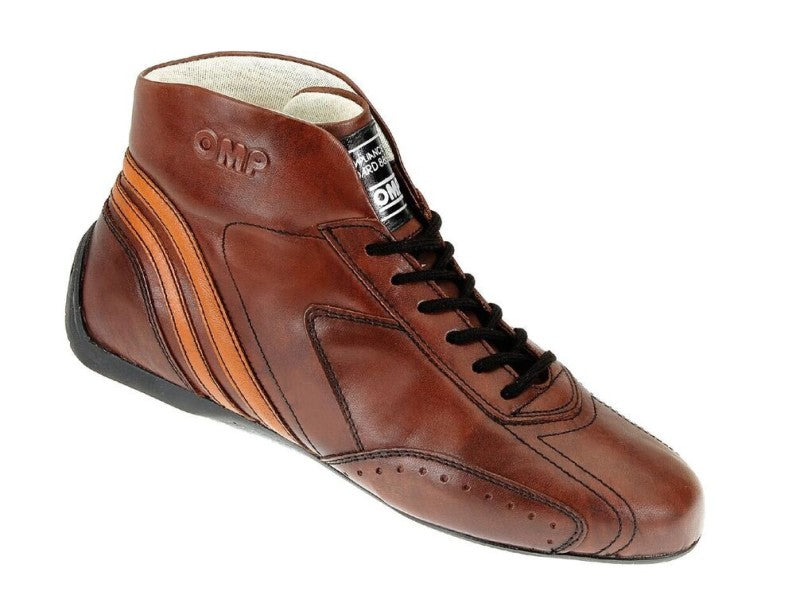 OMP Carrera Low Boots My2021 Brown - Size 48 (Fia 8856-2018) OMP Carrera Low Boots My2021 Brown - Size 48 (Fia 8856-2018)