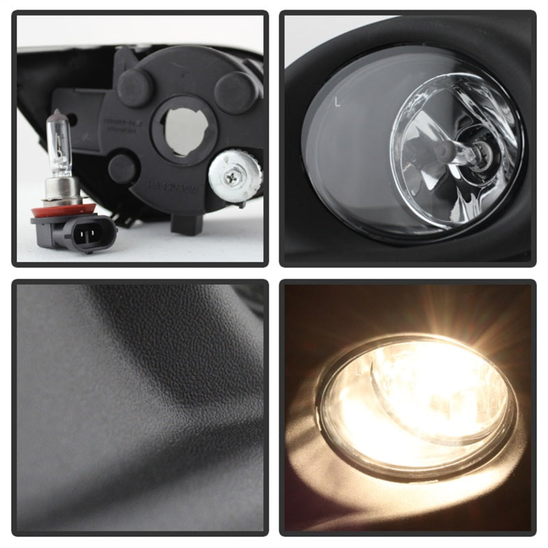 Spyder Nissan Altima 2013-2015 4dr. OEM Fog Lights w/Switch Clear FL-NA13-C Spyder Nissan Altima 2013-2015 4dr. OEM Fog Lights w/Switch Clear FL-NA13-C