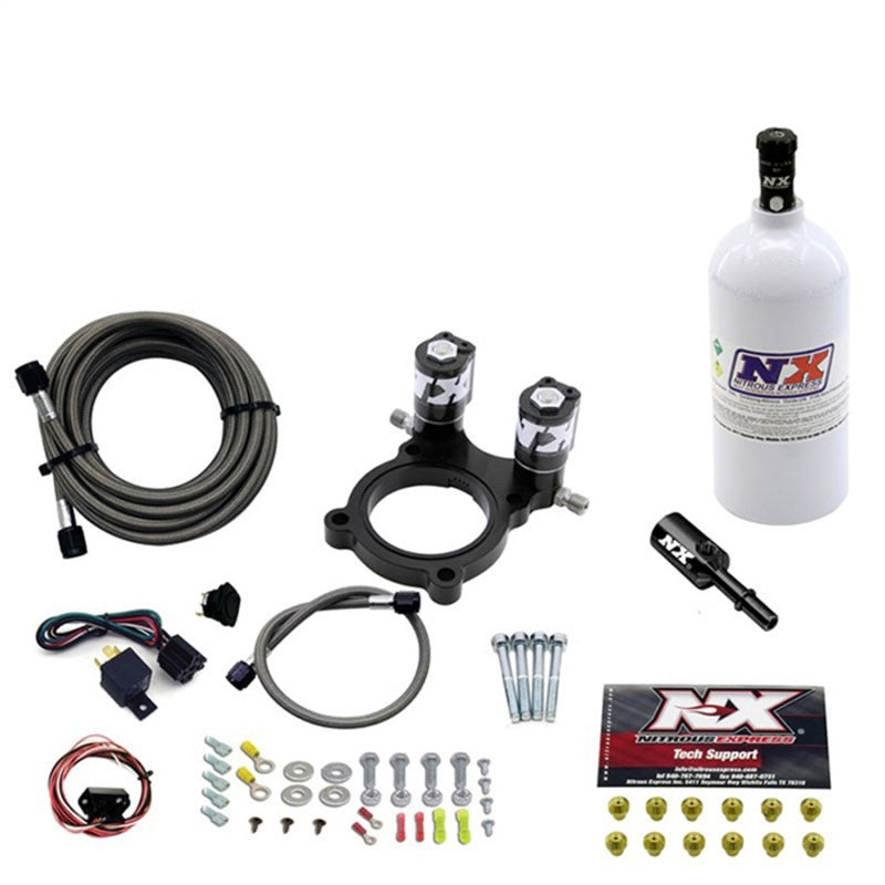 Nitrous Express Nitrous Plate Kit for Can Am Maverick w/2.5lb Bottle Nitrous Express Nitrous Plate Kit for Can Am Maverick w/2.5lb Bottle
