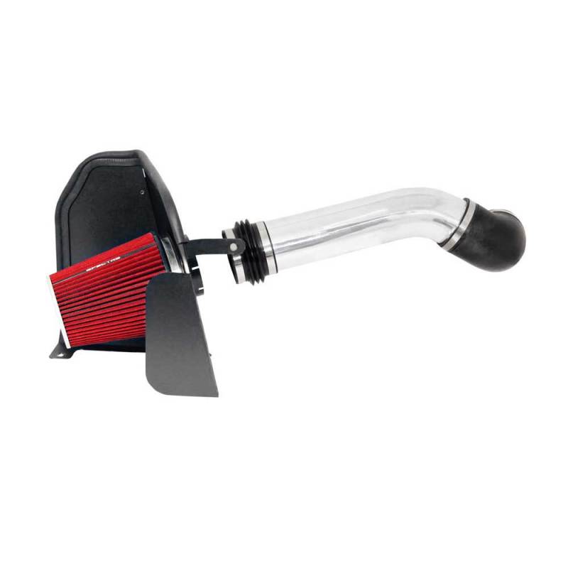 Spectre 07-08 GM Truck V8-4.8/5.3/6.0L F/I Air Intake Kit - Clear Anodized w/Red Filter Spectre 07-08 GM Truck V8-4.8/5.3/6.0L F/I Air Intake Kit - Clear Anodized w/Red Filter