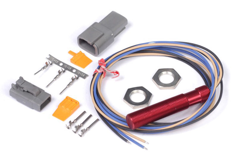 Haltech Red Single Channel Hall Effect Sensor M12x1.0 (Wheel Speed/Crank/Cam) Haltech Red Single Channel Hall Effect Sensor M12x1.0 (Wheel Speed/Crank/Cam)