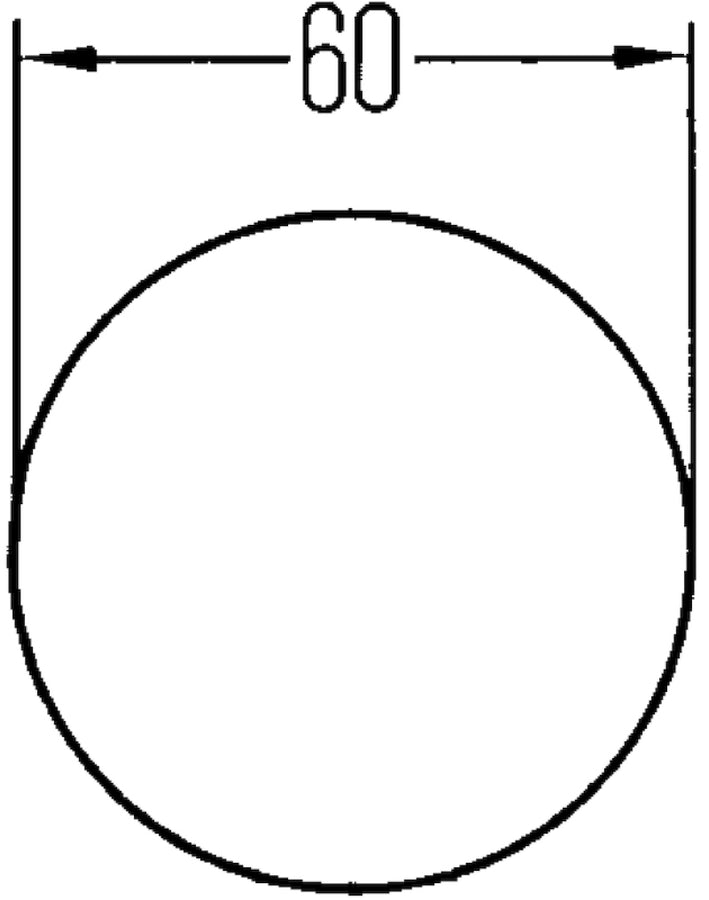 Hella REFLEX REFLECTOR RED 8RA Hella REFLEX REFLECTOR RED 8RA