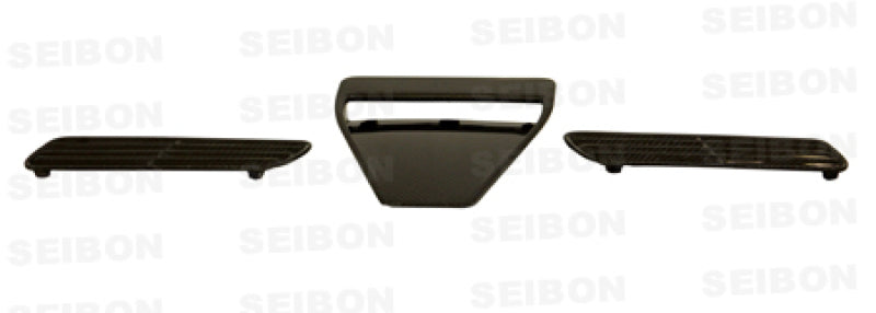 Seibon 08-09 Mitsubishi Evo X Carbon Fiber Hood Scoop - Only Fits OEM Hoods (Not Seibon Hoods) Seibon 08-09 Mitsubishi Evo X Carbon Fiber Hood Scoop - Only Fits OEM Hoods (Not Seibon Hoods)