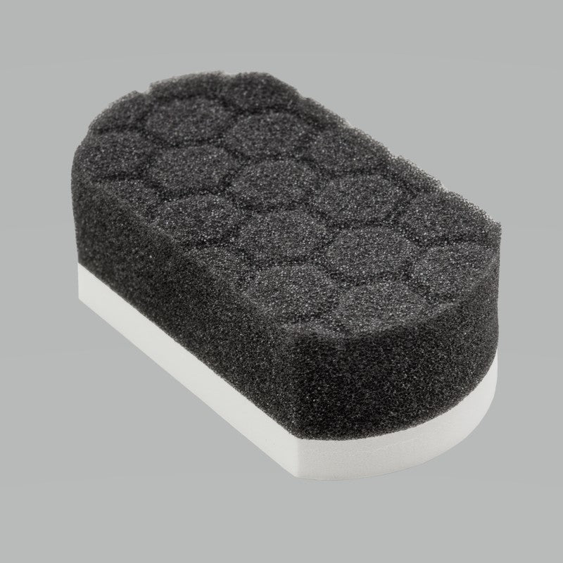 Chemical Guys Easy Grip Soft Hex-Logic Applicator - White Chemical Guys Easy Grip Soft Hex-Logic Applicator - White