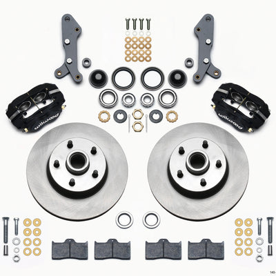 Wilwood Forged Dynalite-M Front Kit 11.30in 1 PC Rotor&Hub 60-68 Ford / Mercury Full Size / Galaxie
