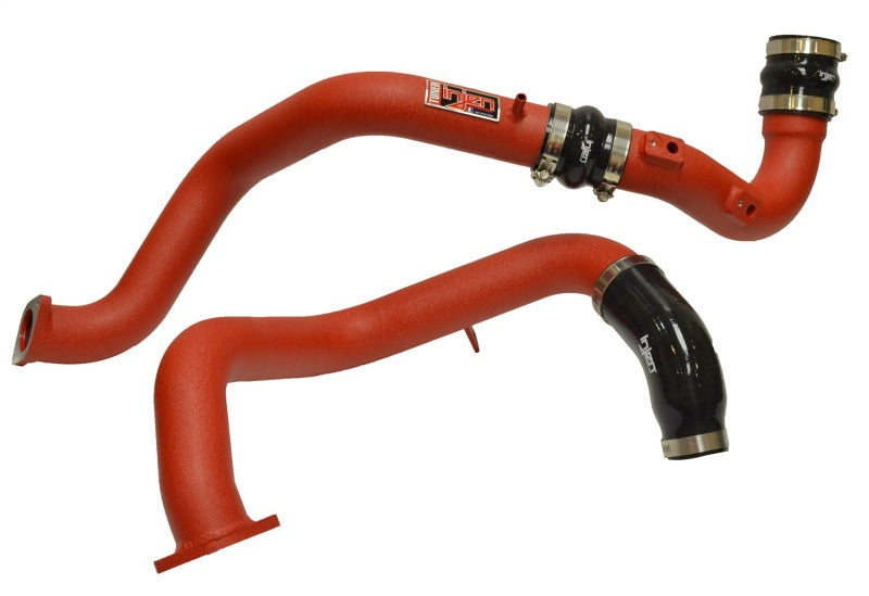 Injen 16-20 Honda Civic 1.5L Turbo Aluminum Intercooler Piping Kit - Wrinkle Red Injen 16-20 Honda Civic 1.5L Turbo Aluminum Intercooler Piping Kit - Wrinkle Red