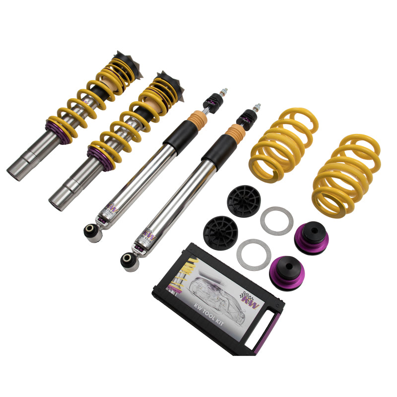 KW Coilover Kit V3 KW Coilover Kit V3 2018+ Audi S5 (B9) Coupe w/o Electronic Dampers (48.5mm) KW Coilover Kit V3 KW Coilover Kit V3 2018+ Audi S5 (B9) Coupe w/o Electronic Dampers (48.5mm)