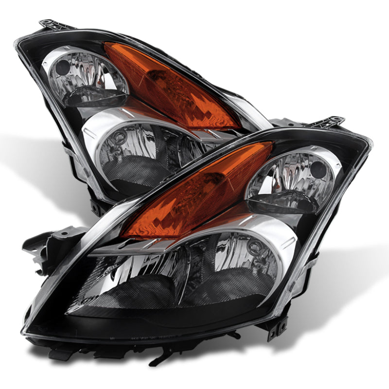 xTune Nissan Altima 07-09 Sedan Crystal Headlights Halogen Model Only Black HD-JH-NA07-AM-BK xTune Nissan Altima 07-09 Sedan Crystal Headlights Halogen Model Only Black HD-JH-NA07-AM-BK